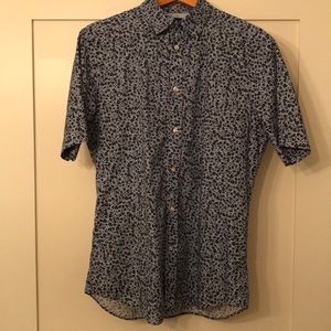 Diesel slim-fit s/s floral skull
